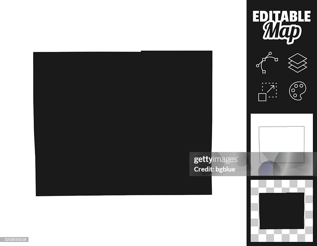 Jackson County, Michigan maps for design. Easily editable