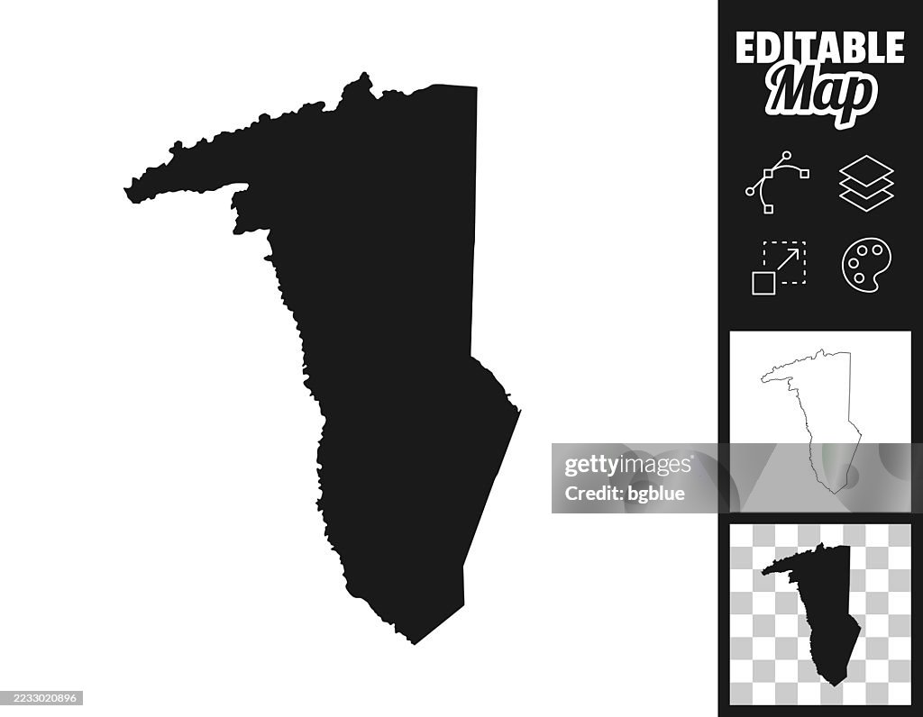 Greenville County, South Carolina maps for design. Easily editable
