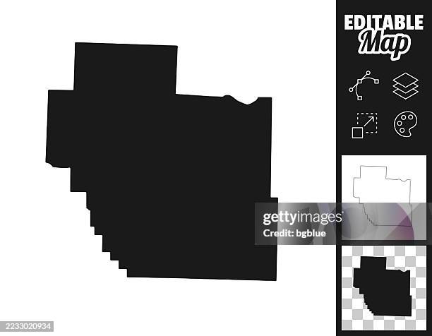 miller county, missouri maps for design. easily editable - miller stock illustrations