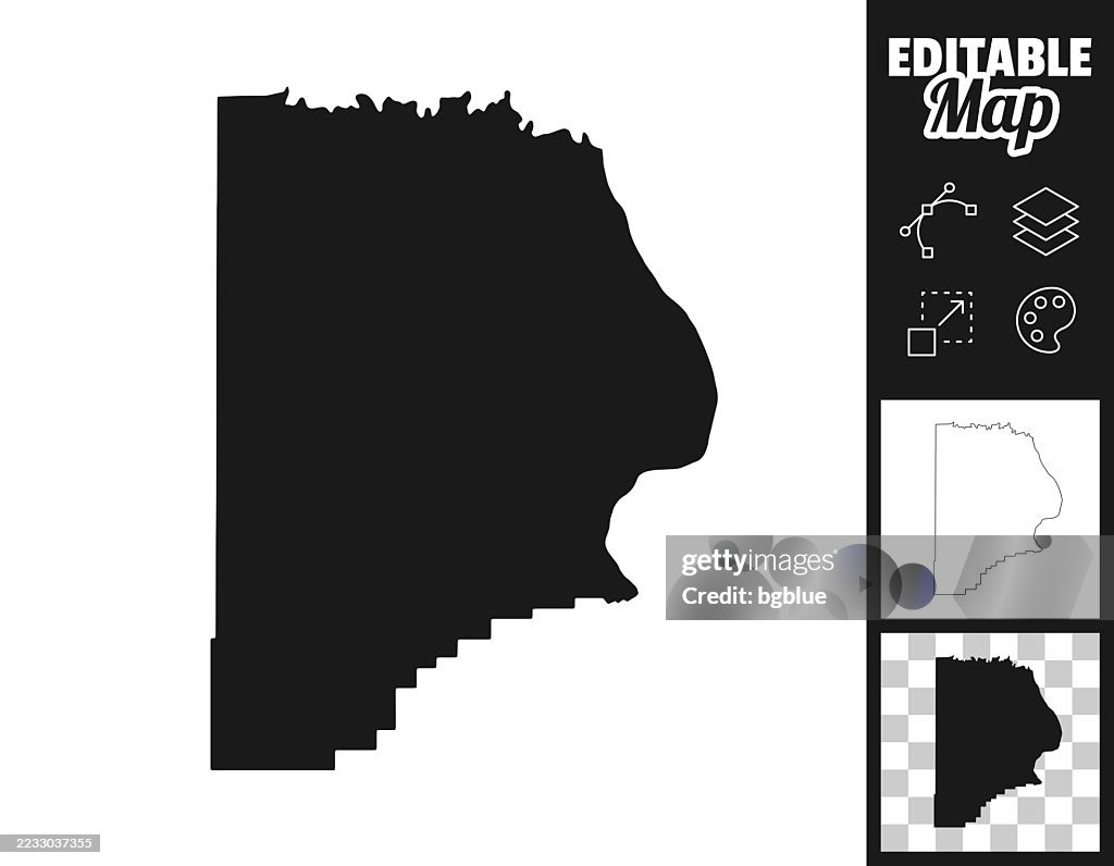 Cape Girardeau County, Missouri maps for design. Easily editable