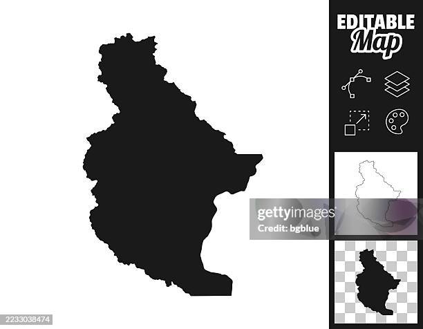 chelan county, washington maps for design. easily editable - wenatchee washington stock illustrations