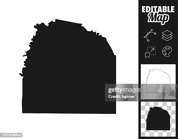 franklin county, tennessee maps for design. easily editable - franklin tennessee stock illustrations