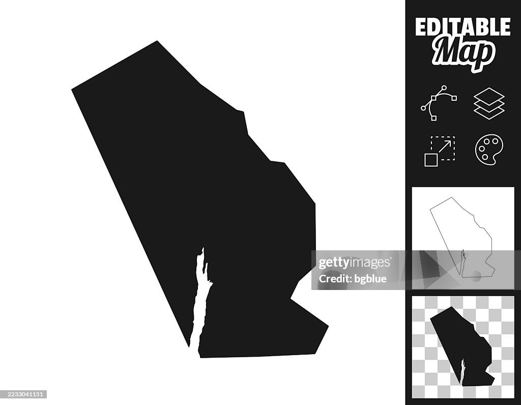 Skagway, Alaska maps for design. Easily editable