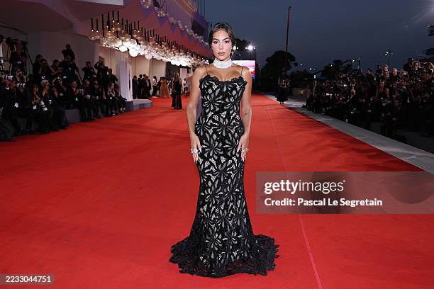 Georgina Rodriguez attends the Filming Italy Venice Award during the 82nd Venice International Film Festival on August 31, 2025 in Venice, Italy.