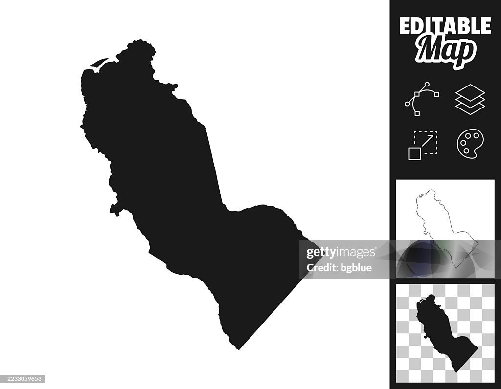 Camden County, New Jersey maps for design. Easily editable