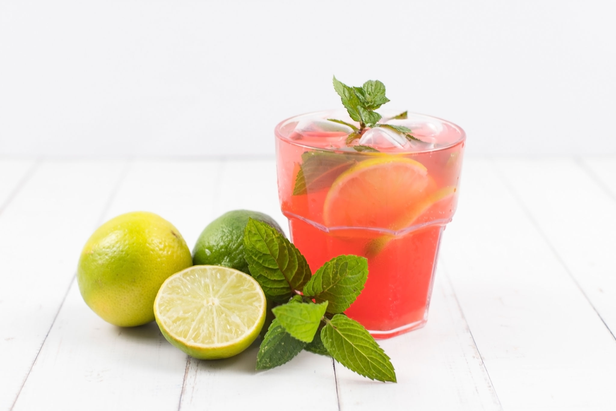 mint lime drink