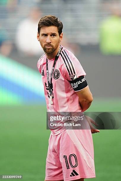 Messi Runner 28,311 Leagues Cup Photos & High Res Pictures - Getty Images