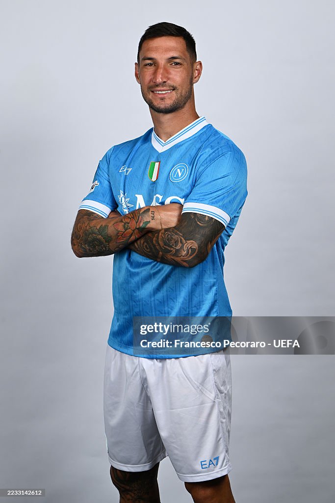 Politano Matteo Politano of SSC Napoli poses for a portrait during the... News ...