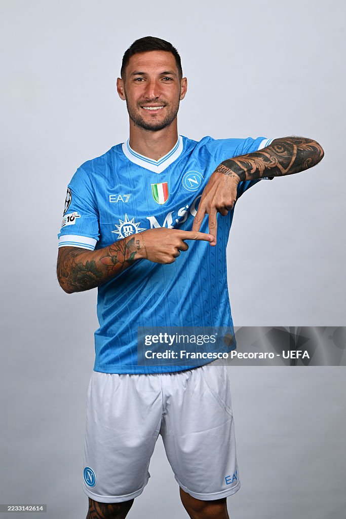Politano Matteo Politano of SSC Napoli poses for a portrait during the... News ...