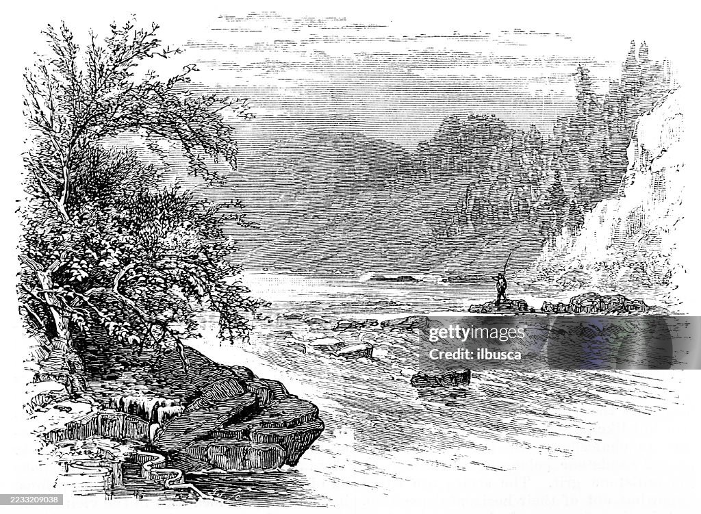 Arkansas, Hot Springs, Ouachita waterfalls