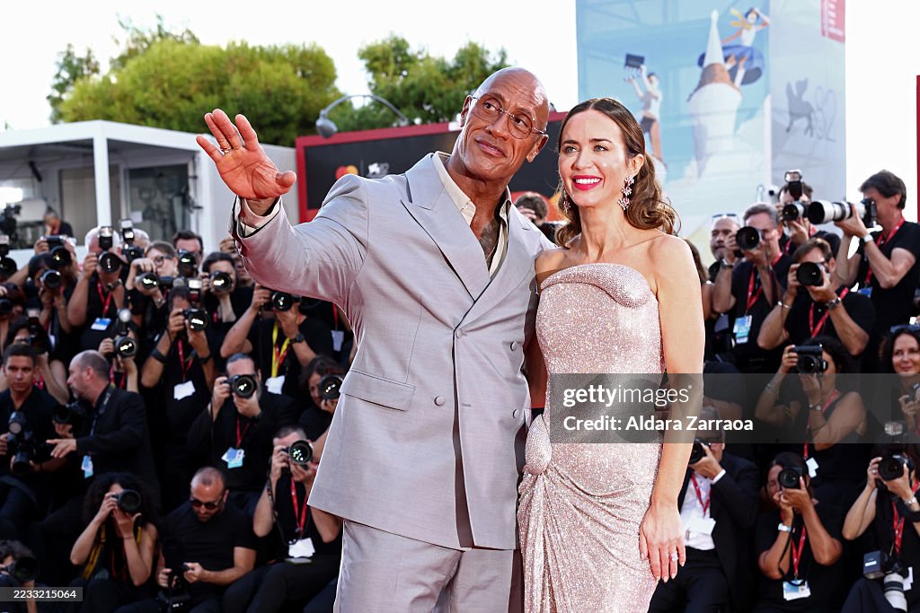 "The Smashing Machine" Red Carpet - The 82nd Venice International Film Festival