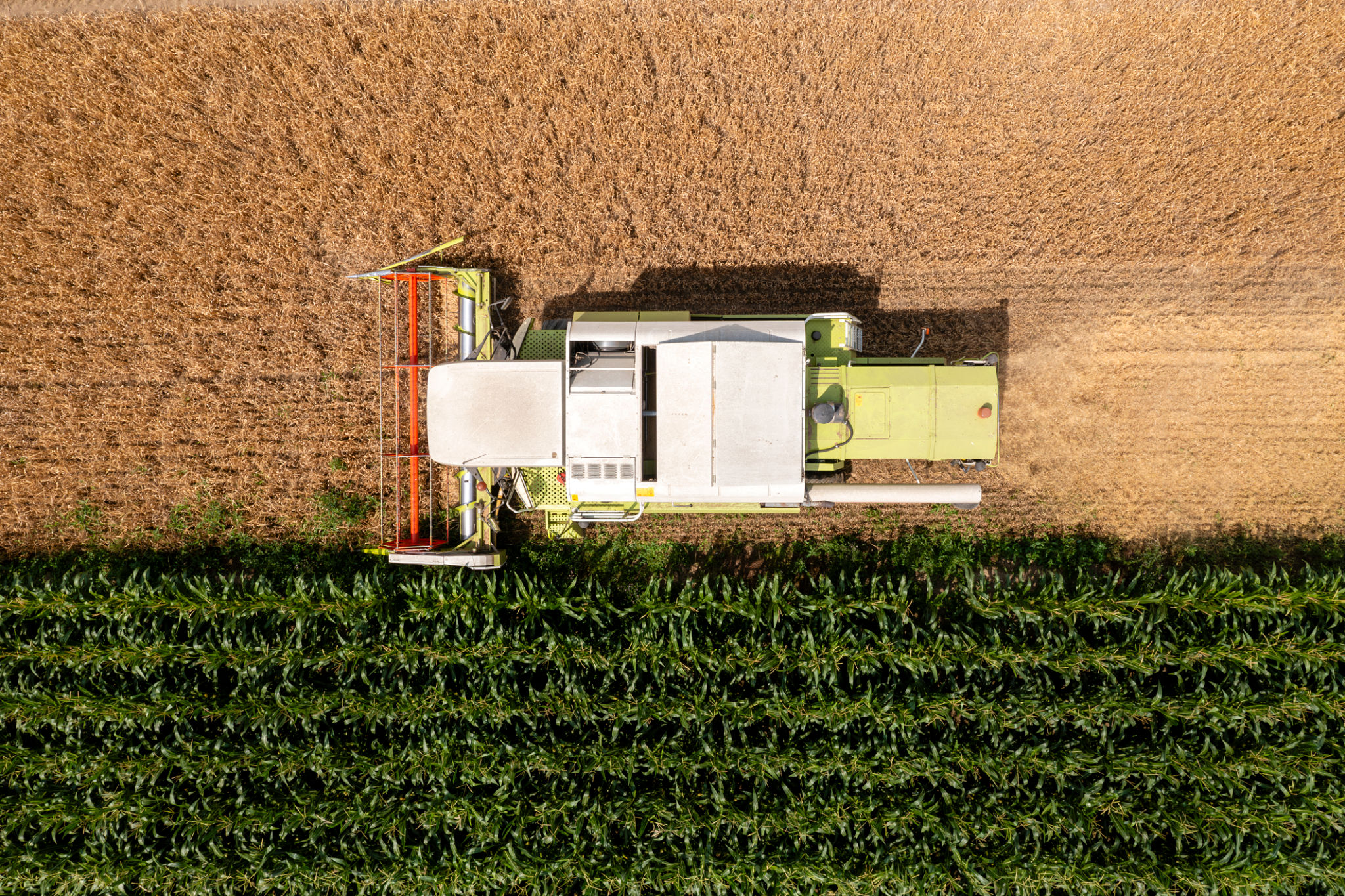 modern agricultural machinery
