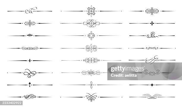 illustrazioni stock, clip art, cartoni animati e icone di tendenza di elementi di design. calligrafia. - arabesco motivo ornamentale