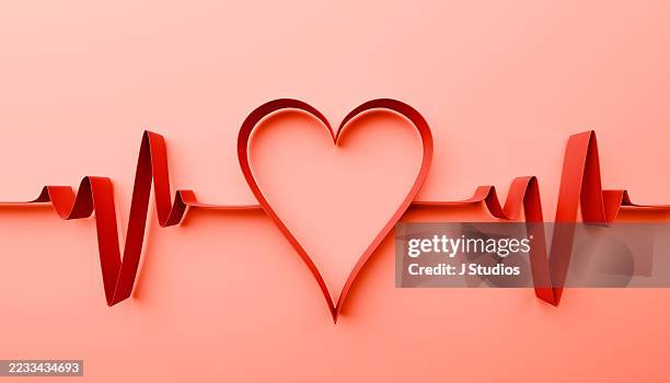 ecg line graph forming heart shape at center - listening to heartbeat stock pictures, royalty-free photos & images