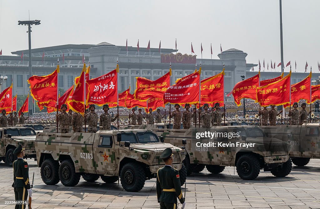China Marks The 80th Anniversary Of The End Of World War II And Victory Over Japan