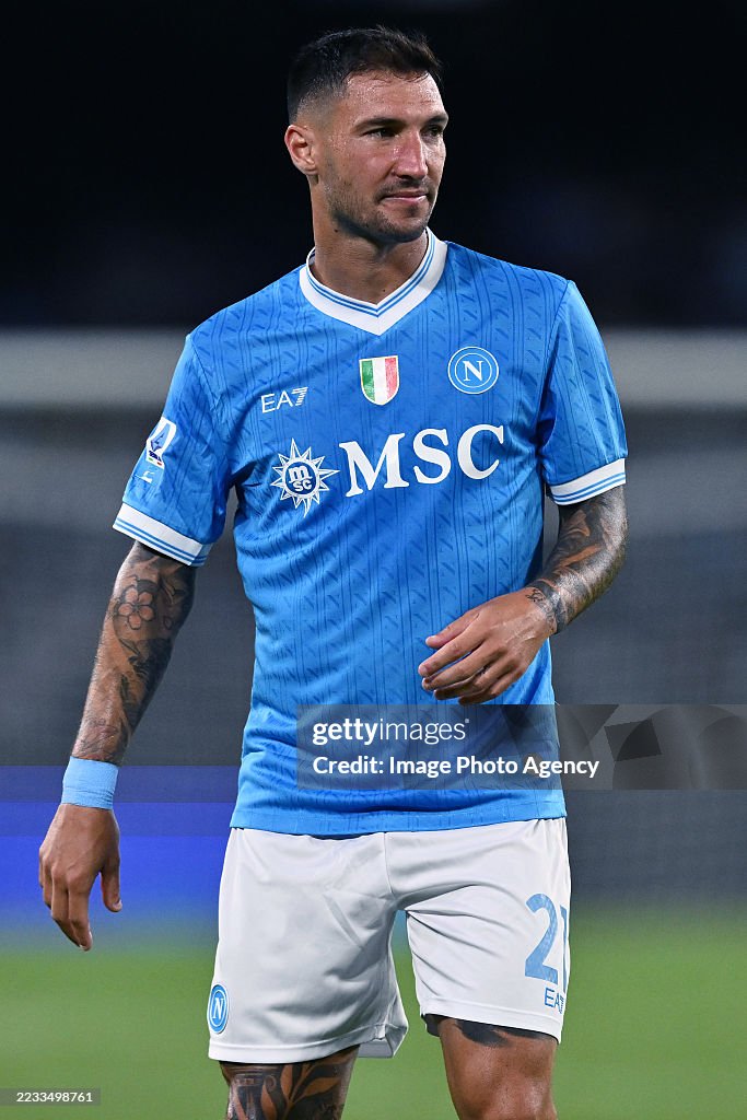 Politano Matteo Politano of Napoli looks during the Serie A match between SSC ...