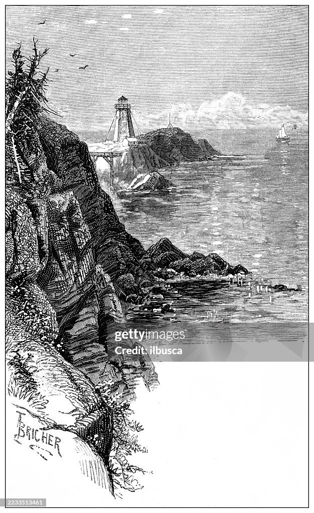 Grand Manan and Quoddy Bay, Swallow Tail lighthouse