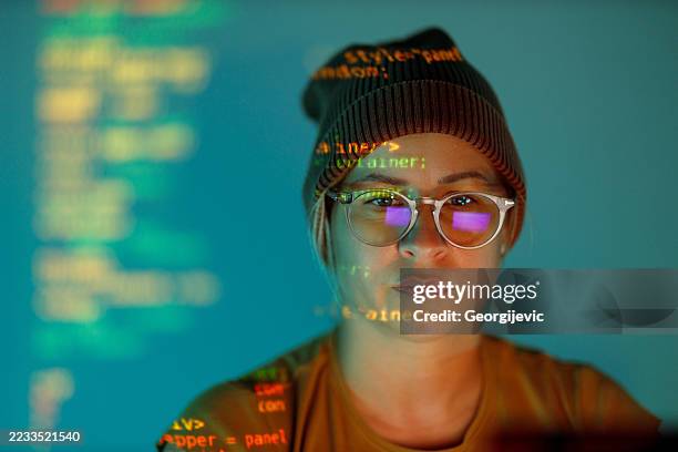 female programmer - java code stock pictures, royalty-free photos & images