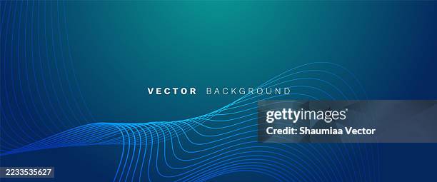 blue gradient lines abstract background. design template for ads, banner, poster, cover, web, brochure, wallpaper, and flyer - global-powerpoint-background stock illustrations