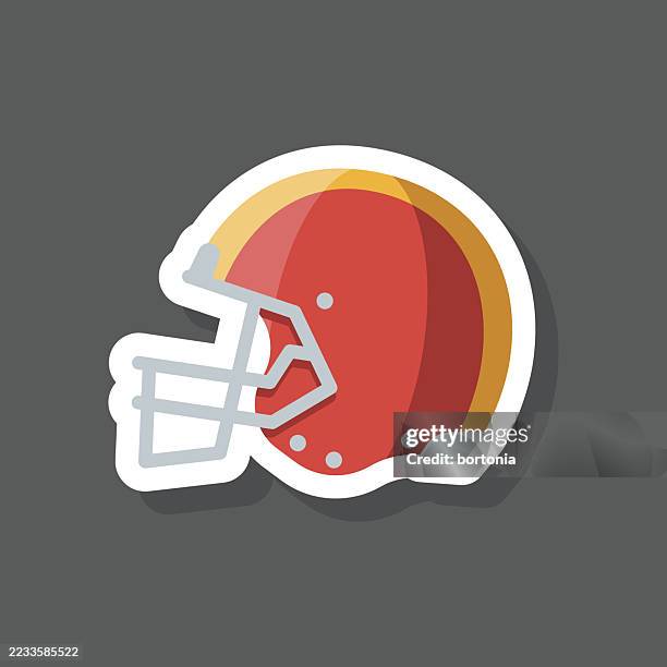 football helmet sticker icon - face shield stock illustrations