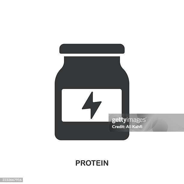 ilustraciones, imágenes clip art, dibujos animados e iconos de stock de icono sólido de glifo de proteína. icono sólido que se puede aplicar en cualquier lugar, simple, pixel perfecto y estilo moderno. - barra de cereal