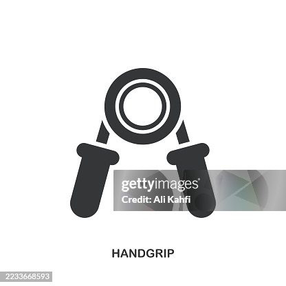Handgrip glyph solid icon. Solid icon that can be applied anywhere, simple, pixel perfect and modern style. Handgrip glyph solid icon. Solid icon that can be applied anywhere, simple, pixel perfect and modern style.