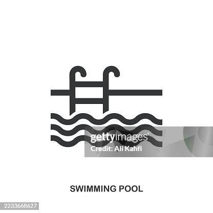 Swimming pool glyph solid icon. Solid icon that can be applied anywhere, simple, pixel perfect and modern style. Swimming pool glyph solid icon. Solid icon that can be applied anywhere, simple, pixel perfect and modern style.