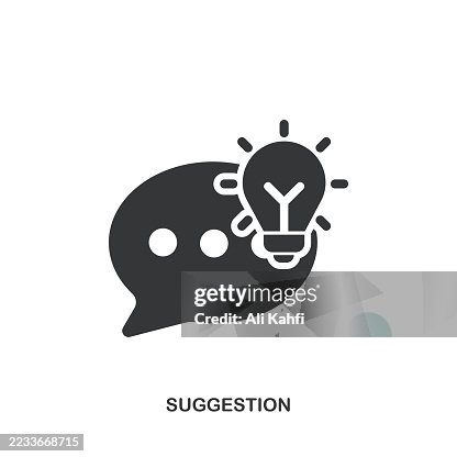 Suggestion glyph solid icon. Solid icon that can be applied anywhere, simple, pixel perfect and modern style. Suggestion glyph solid icon. Solid icon that can be applied anywhere, simple, pixel perfect and modern style.