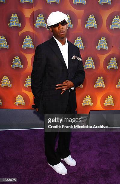 Ja Rule arrives for the 2002 MTV Movie Awards at the Shrine Auditorium in Los Angeles, CA on Saturday, June 1, 2002. Photo credit: Frank...
