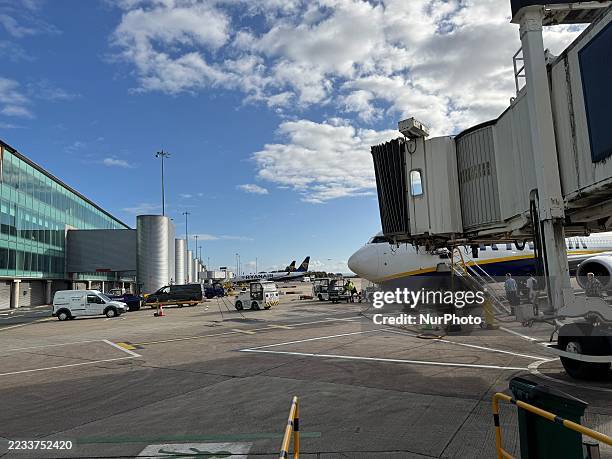 General view of Manchester Airport
