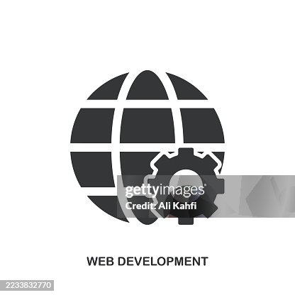 Web Development glyph solid icon. Solid icon that can be applied anywhere, simple, pixel perfect and modern style. Web Development glyph solid icon. Solid icon that can be applied anywhere, simple, pixel perfect and modern style.