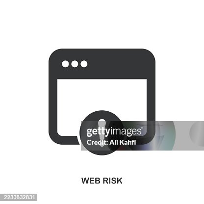 Web Risk glyph solid icon. Solid icon that can be applied anywhere, simple, pixel perfect and modern style. Web Risk glyph solid icon. Solid icon that can be applied anywhere, simple, pixel perfect and modern style.