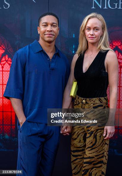 Actors Aaron Moten and Lilja Rúriksdóttir attends the Universal... News ...
