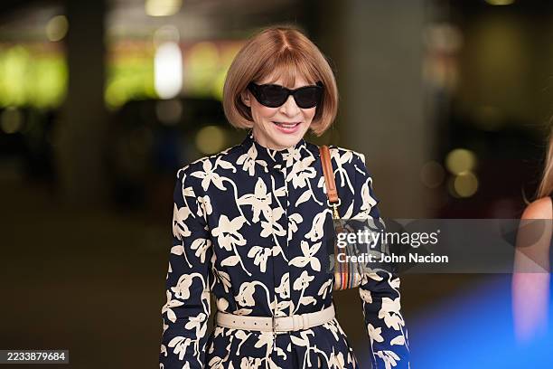 Anna Wintour attends the US Open Tennis Championship at the USTA Billie Jean King National Tennis Center on September 05, 2025 in New York City.