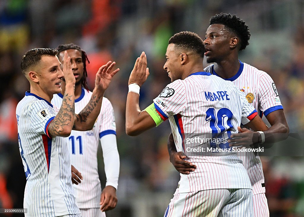 Kylian Mbappe Of France Celebrates Scoring His Team s Second Goal kylian-mbappe-of-france-celebrates-scoring-his-team-s-second-goal