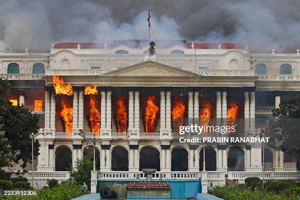 TOPSHOT-CORRECTION / NEPAL-POLITICS-INTERNET-LAW-PROTEST TOPSHOT-CORRECTION / NEPAL-POLITICS-INTERNET-LAW-PROTEST