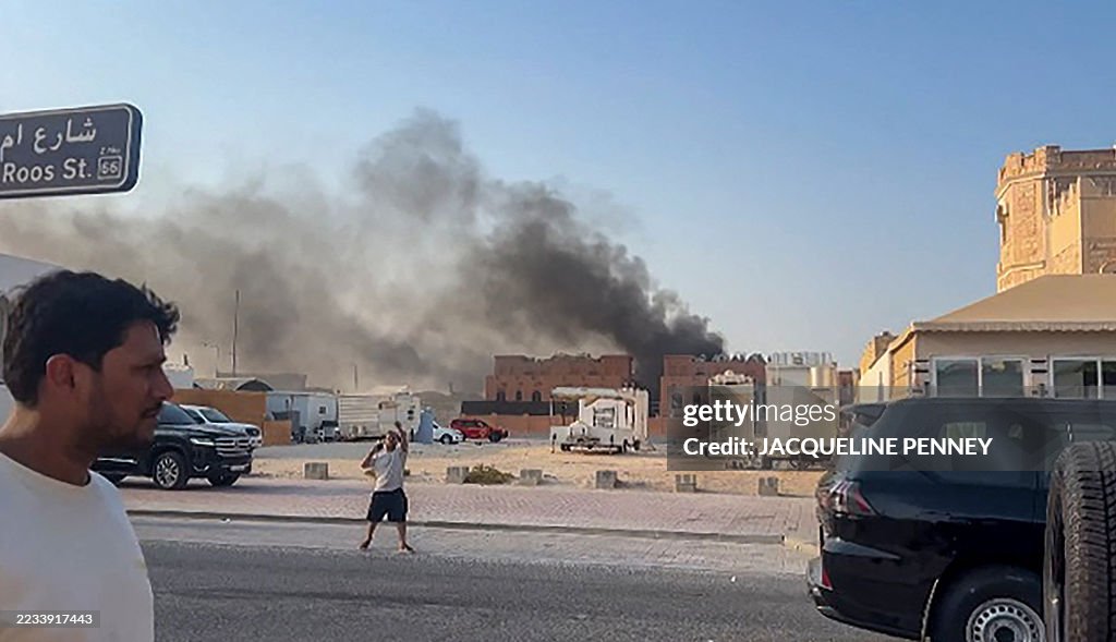 TOPSHOT-QATAR-ISRAEL-PALESTINIAN-HAMAS