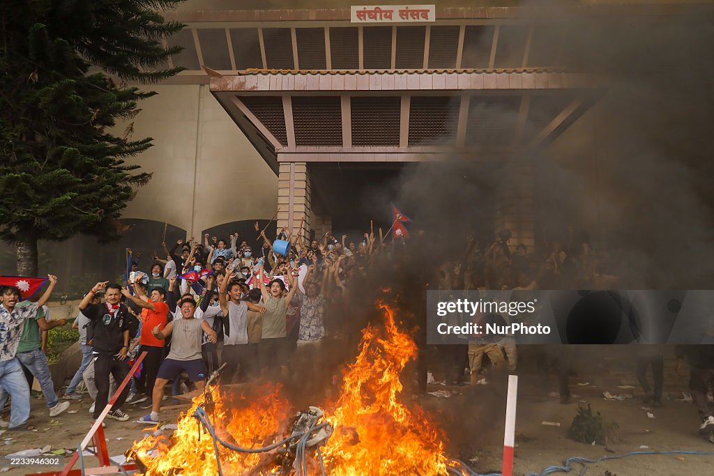 Gen-Z's Anti-corruption Protest In Nepal Enters Second Day After 19 Killed In Single Day