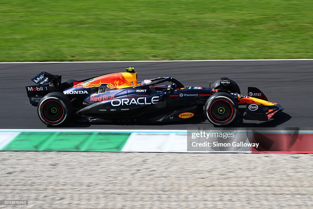 Oracle Red Bull Racing Japan Yuki Tsunoda of Japan driving the Oracle Red Bull Racing RB21 on ...