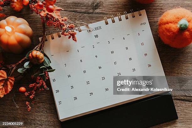 October Primative 20.325 Calendar For October Stock Photos, High-Res Pictures, and Images ...