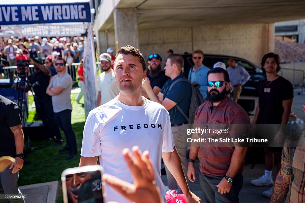 Political Activist Charlie Kirk Shot Dead At Utah Valley University