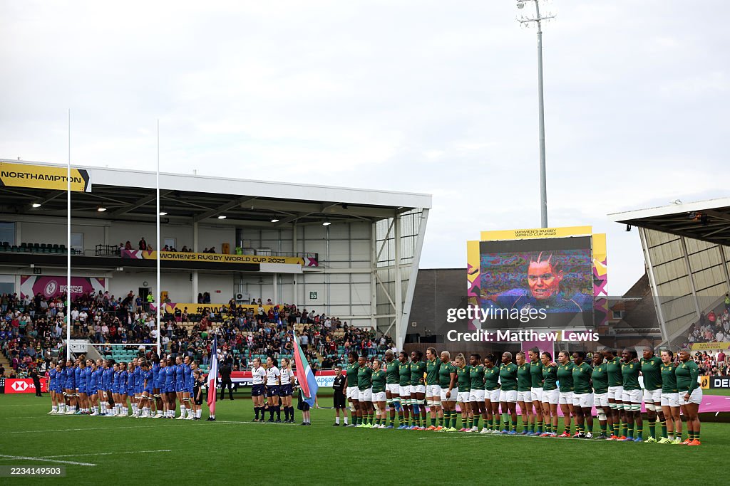France v South Africa - Women's Rugby World Cup 2025 Pool D