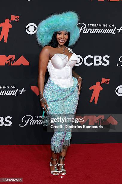 Summer Walker attends the 2025 MTV Video Music Awards at UBS Arena on September 07, 2025 in Elmont, New York.