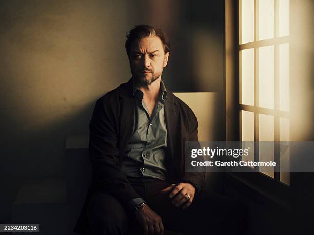James McAvoy of "California Schemin'" poses in the Getty Images Portrait Studio Presented by IMDb and IMDbPro during the Toronto International Film...