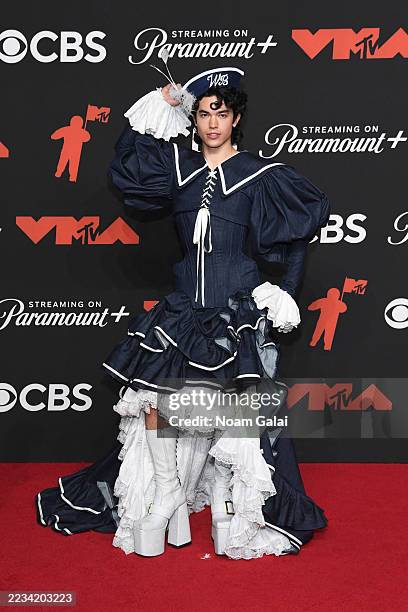 Conan Gray attends the 2025 MTV Video Music Awards at UBS Arena on September 07, 2025 in Elmont, New York.