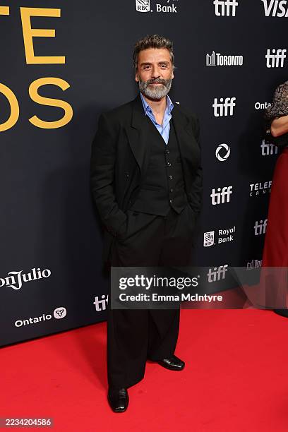 Oscar Isaac attends the TIFF Tribute Awards during the 2025 Toronto International Film Festival at The Fairmont Royal York Hotel on September 07,...