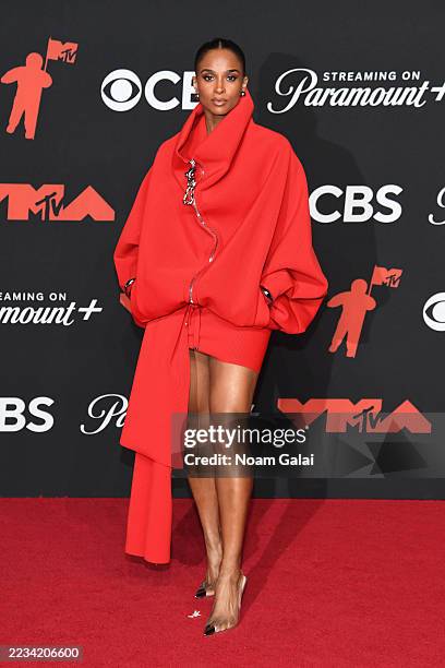 Ciara attends the 2025 MTV Video Music Awards at UBS Arena on September 07, 2025 in Elmont, New York.
