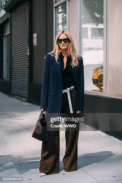 Morgan Stewart during New York RTW Spring Fashion Week 2026 on September 11, 2025 in New York, New York.