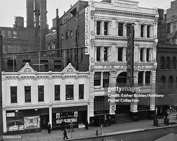 The Minneapolis Journal building at 47-49 4th Street South in Minneapolis, Minnesota, 1930s.