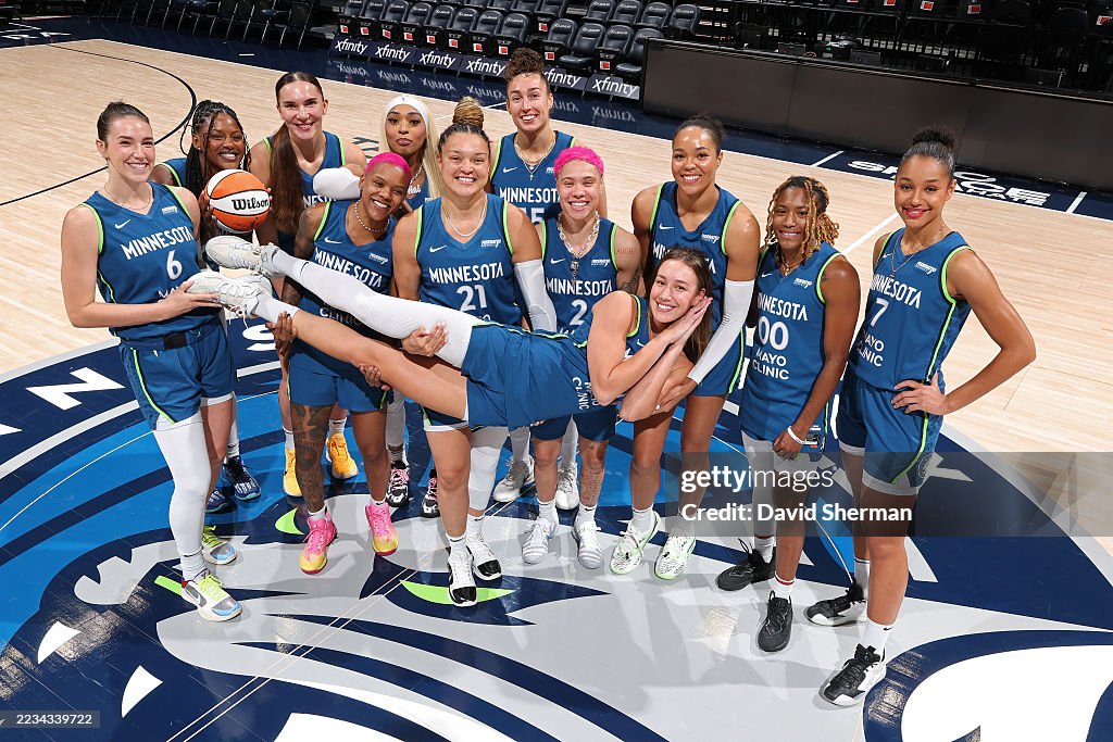 Lynx Roster The Minnesota Lynx players, coaches and management pose for the... News ...